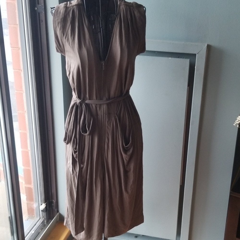 Bcbgmaxazria casual zipper  dress